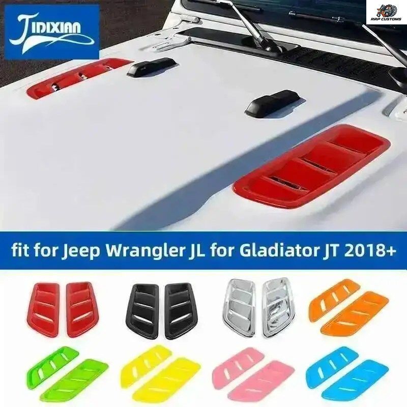 エンジンフードエアアウトレットデコレーションカバー ジープ 