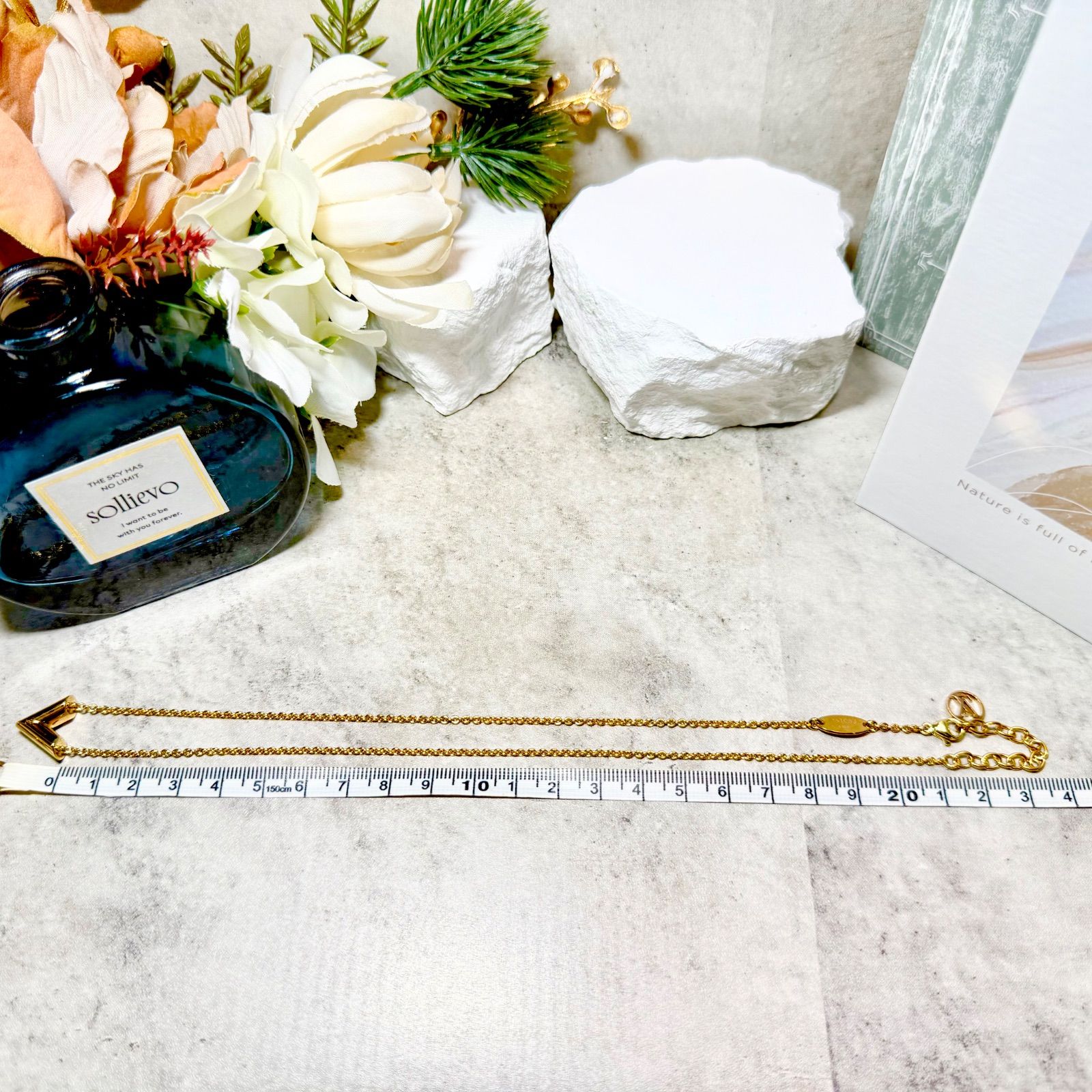 仕上済 LOUIS VUITTON ルイヴィトン エセンシャルV ネックレス