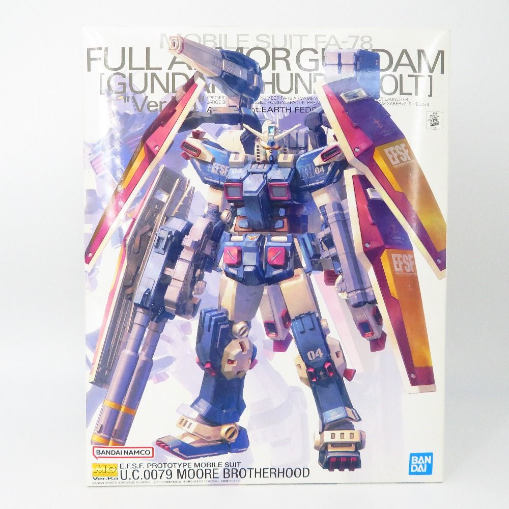 1⁄100 MG FA-78 フルアーマー・ガンダム Ver. 1円〜 MG 1⁄100