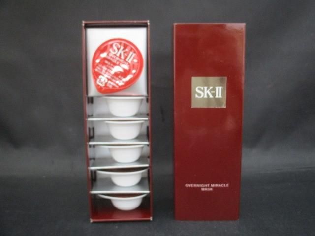 未使用 コスメ SK-II オーバーナイト ミラクルマスク 4g 6個 ジェル状マスク
