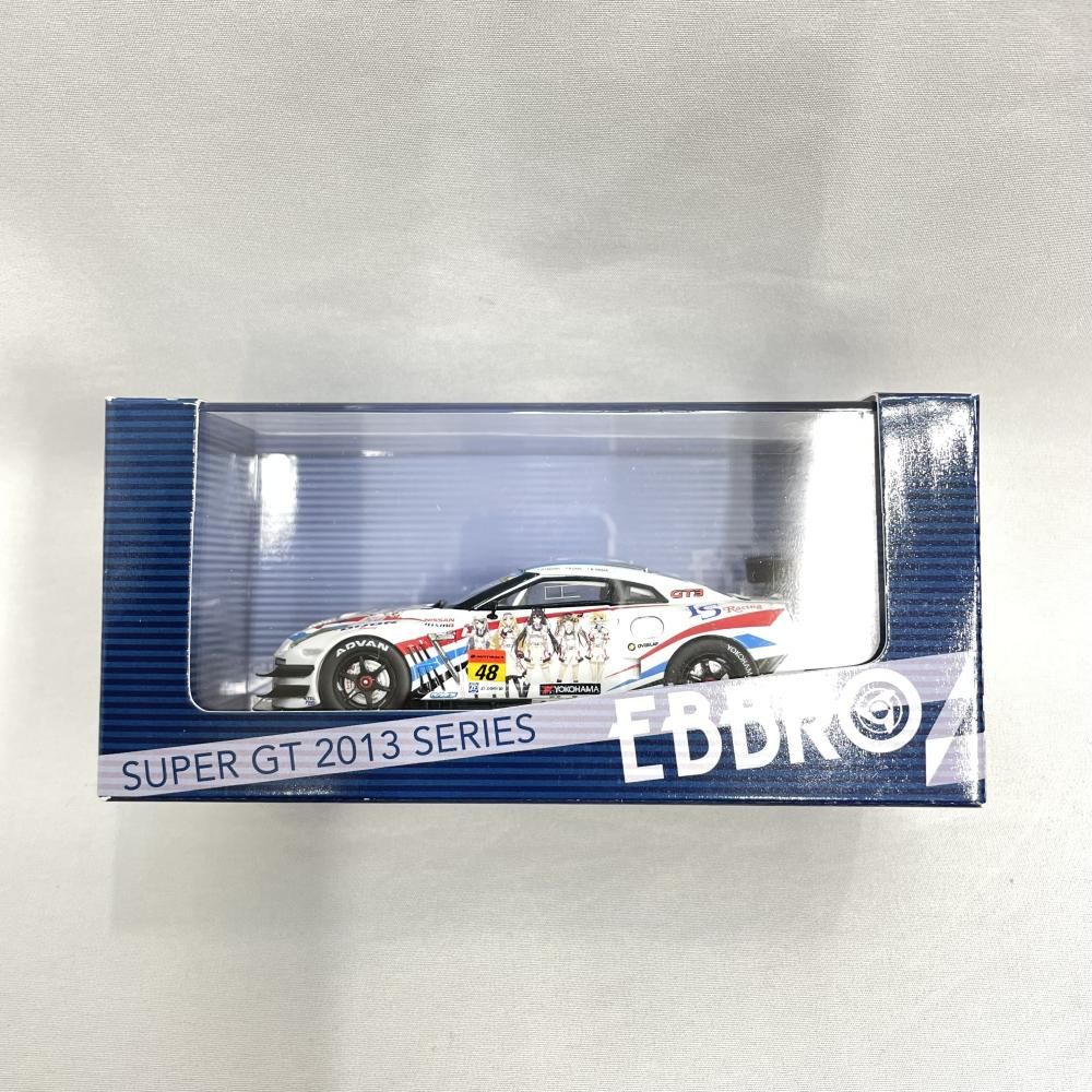 中古】1/43 ｴﾌﾞﾛ ﾃﾞｨｼﾞｮﾝ ﾚｰｼﾝｸﾞ IS GT-R SUPER GT300 2013 #48[79