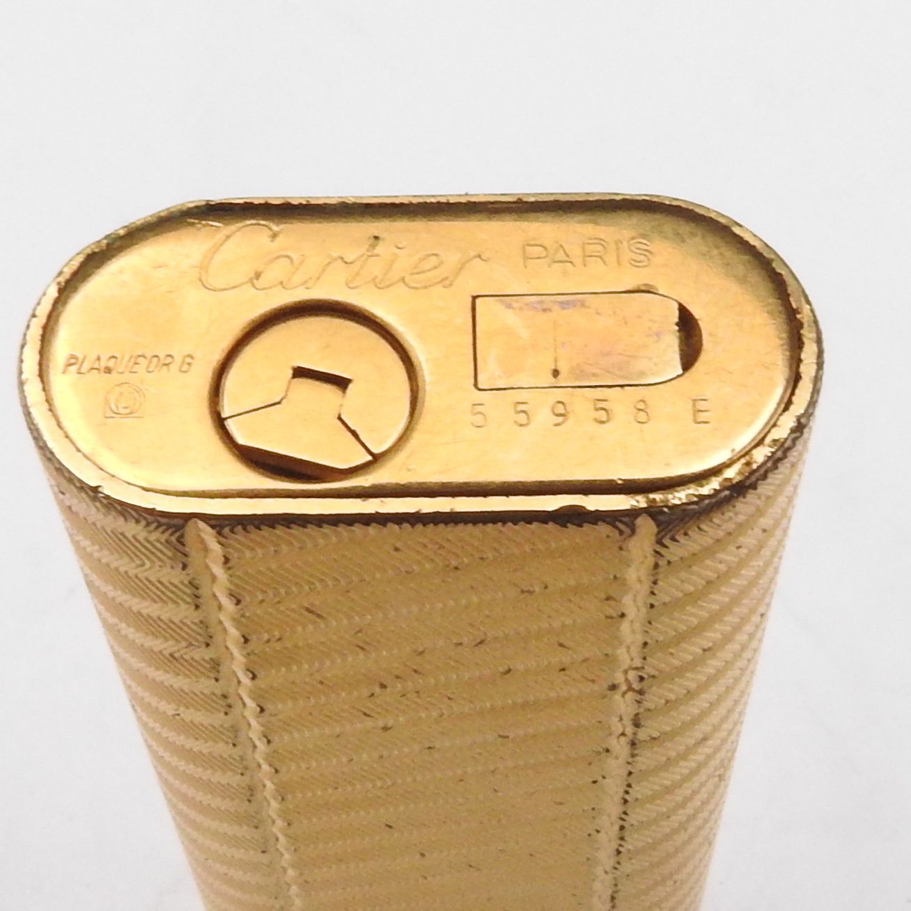 着火未確認】Cartier カルティエ 柄物 ゴールド ガスライター - メルカリ