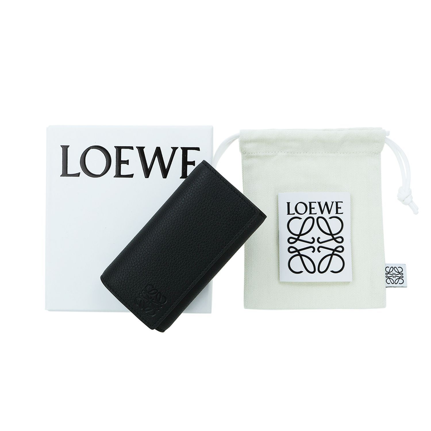 LOEWE ロエベ キーケース 6連キーリング ギフトボックス付き メンズ