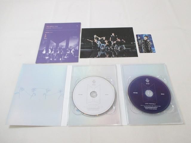 韓流 防弾少年団 BTS Blu-ray テヒョン トレカ付き WORLD TOUR NEW