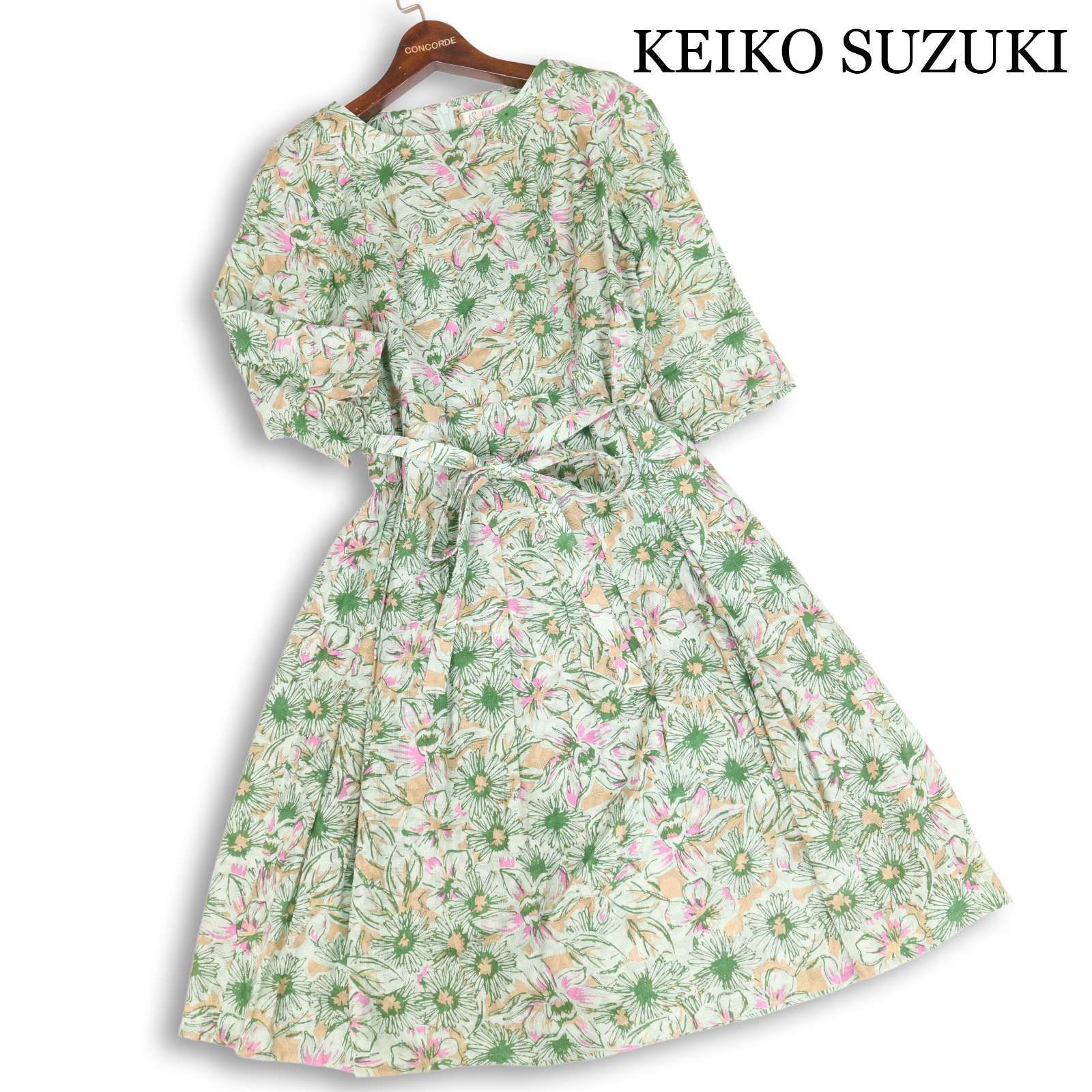 KEIKO SUZUKI COLLECTION ケイコスズキコレクション 春夏☆ 花柄 総柄 