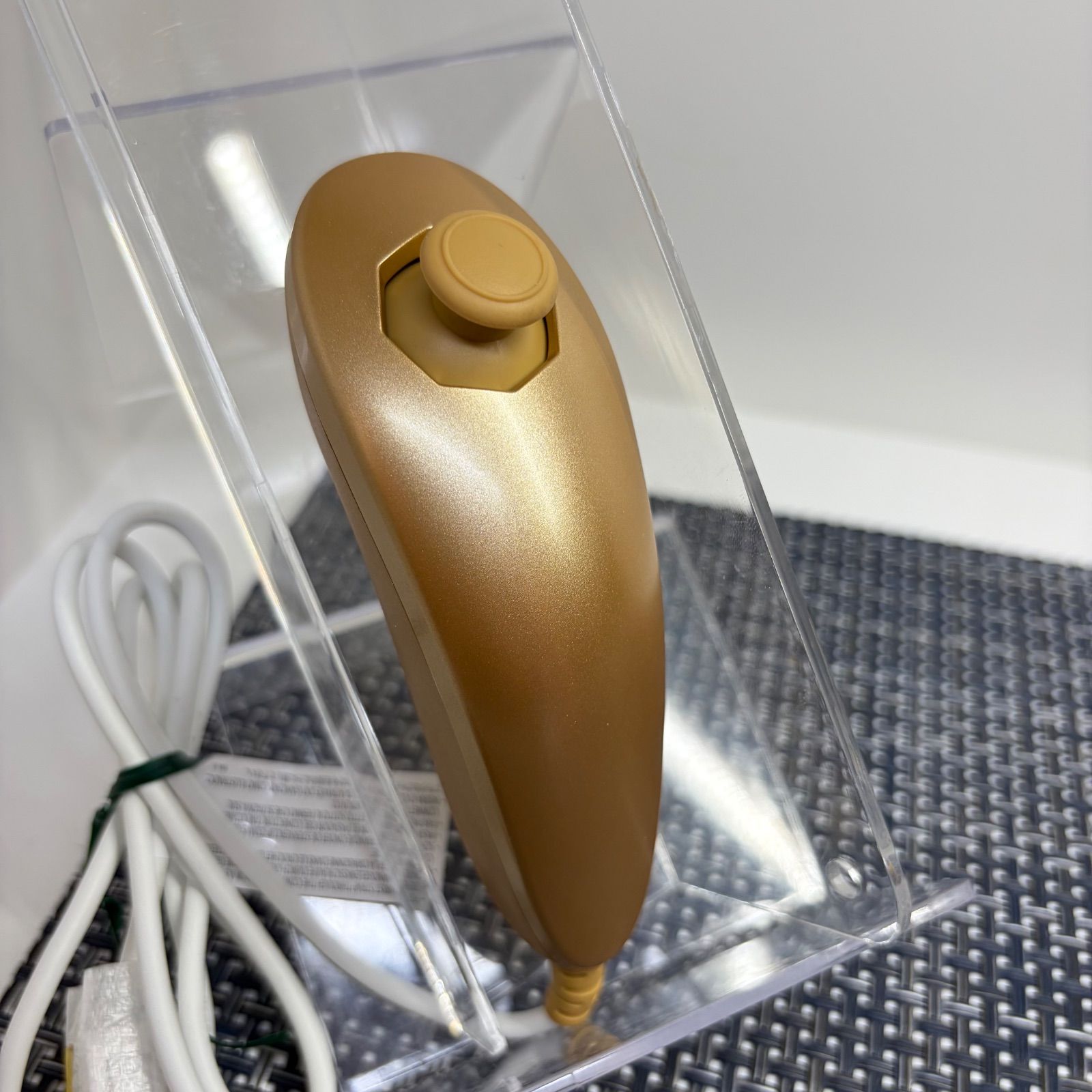 【フルメンテナンス】Wii WiiU ヌンチャク ゴールデン ゴールド 金色 a