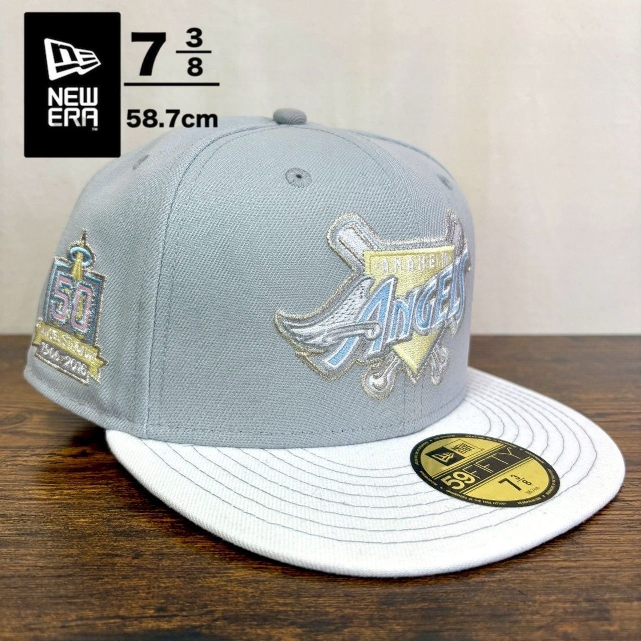 G31 ニューエラ 59fifty アナハイム エンゼルス MLB 希少1330 - メルカリ