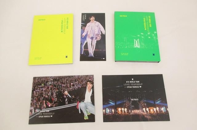 DVD ジョングク ブックマーク付き WORLD TOUR 'LOVE YOURSELF SPEAK