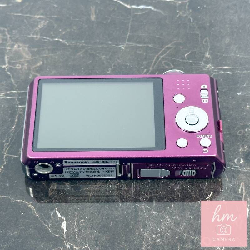 Panasonic LUMIX DMC-FH5 バイオレット コンパクトデジタルカメラ 1610