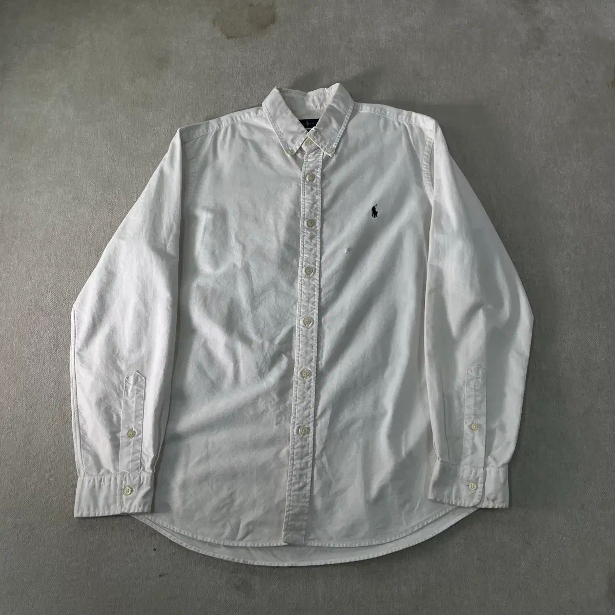 105 POLO RALPH LAUREN 白 コットン シャツ