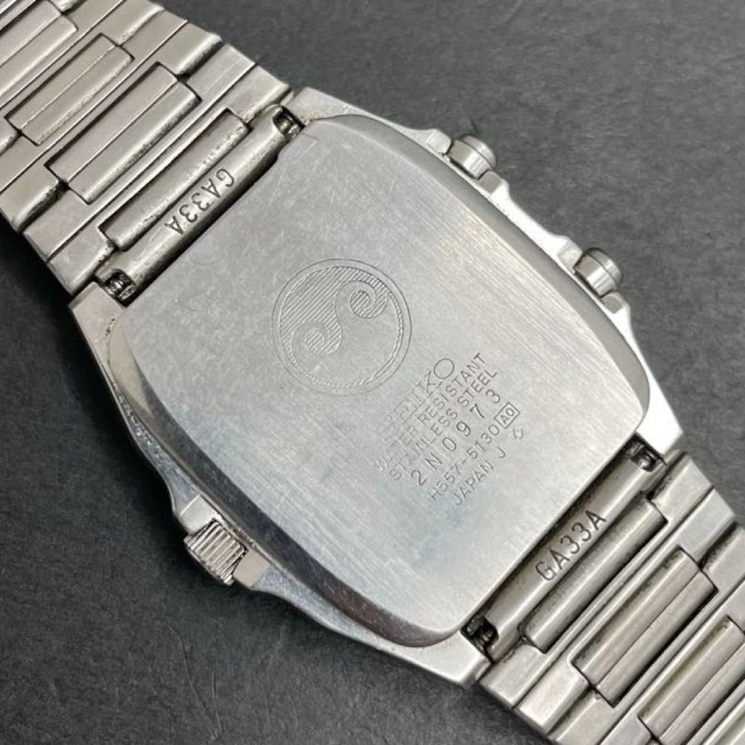 SEIKO シルバーウェーブ H557-5130 アナデジ デジアナ Silver Wave