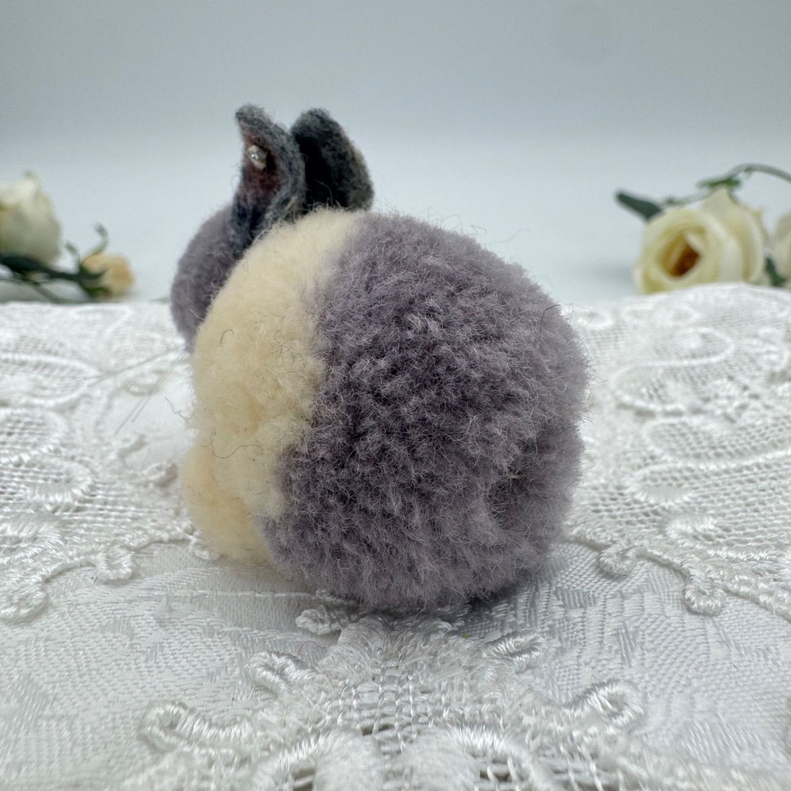 送料無料☆シュタイフ☆Woolen Rabbit 4㎝☆ポンポンうさぎ/ぽんぽん