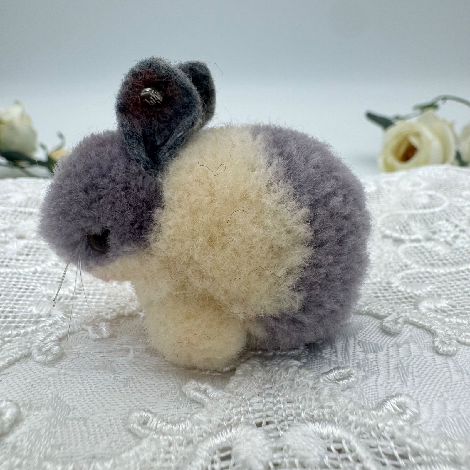 シュタイフ　Woolen Rabbit 4㎝　ぽんぽんラビット 送料無料☆シュタイフ☆Woolen Rabbit 4㎝☆ポンポンうさぎ/ぽんぽん