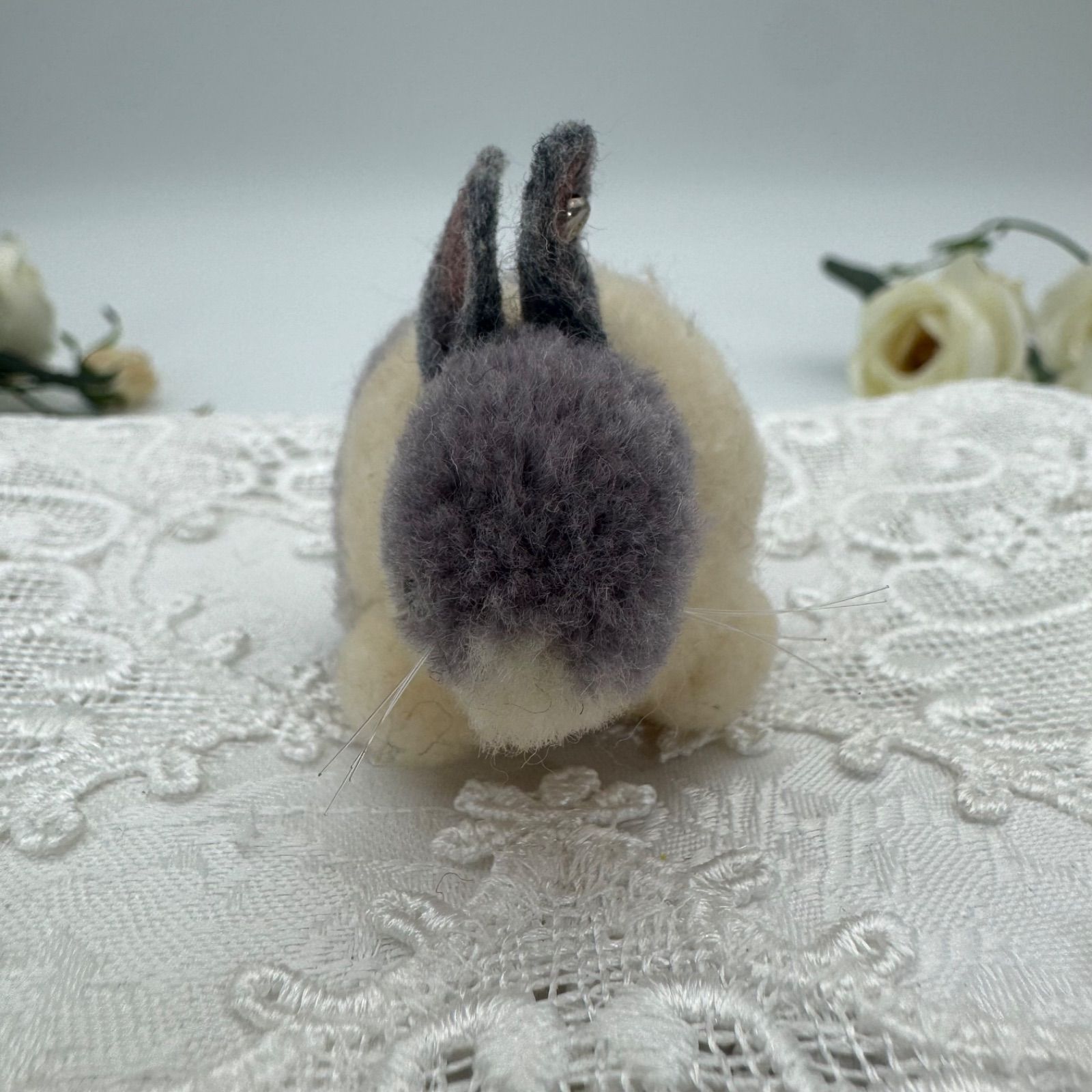 送料無料☆シュタイフ☆Woolen Rabbit 4㎝☆ポンポンうさぎ/ぽんぽん