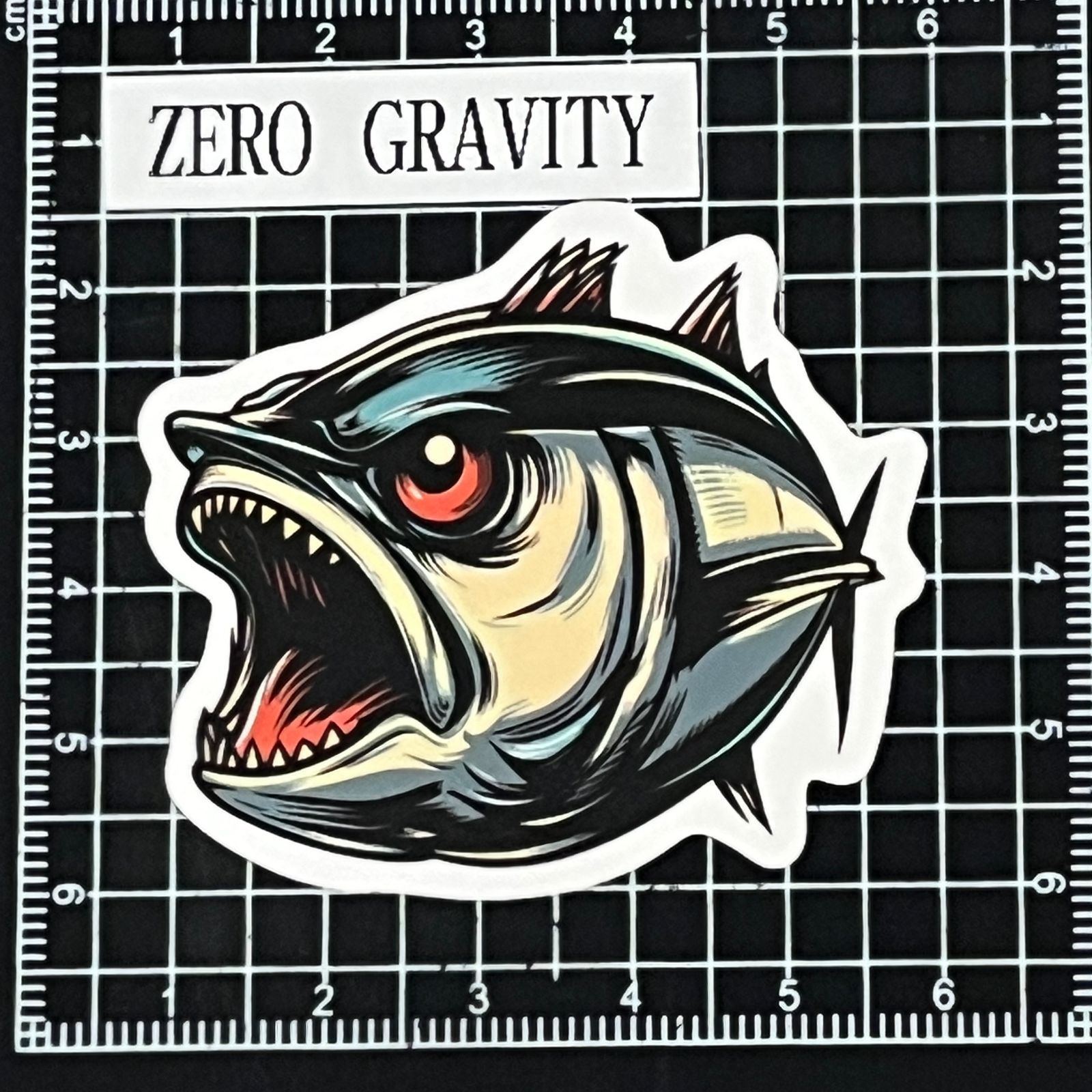Y646 釣り・フィッシング防水ステッカー ZEROGRAVITY - メルカリ