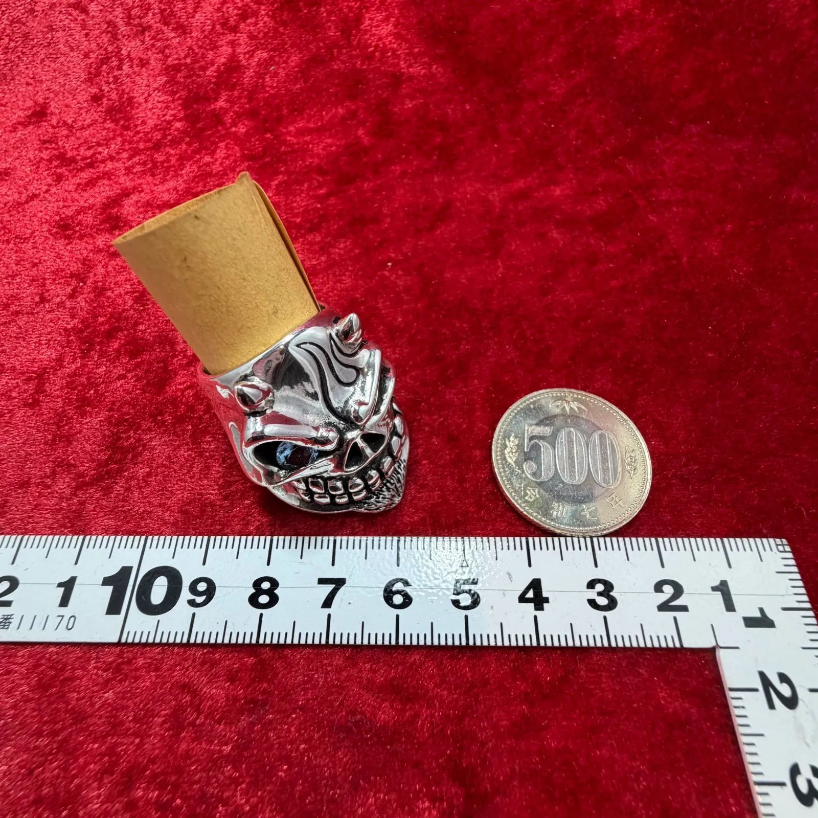 美品リング パンチャーデビル 53.5g アクアマリン スターリンギア 