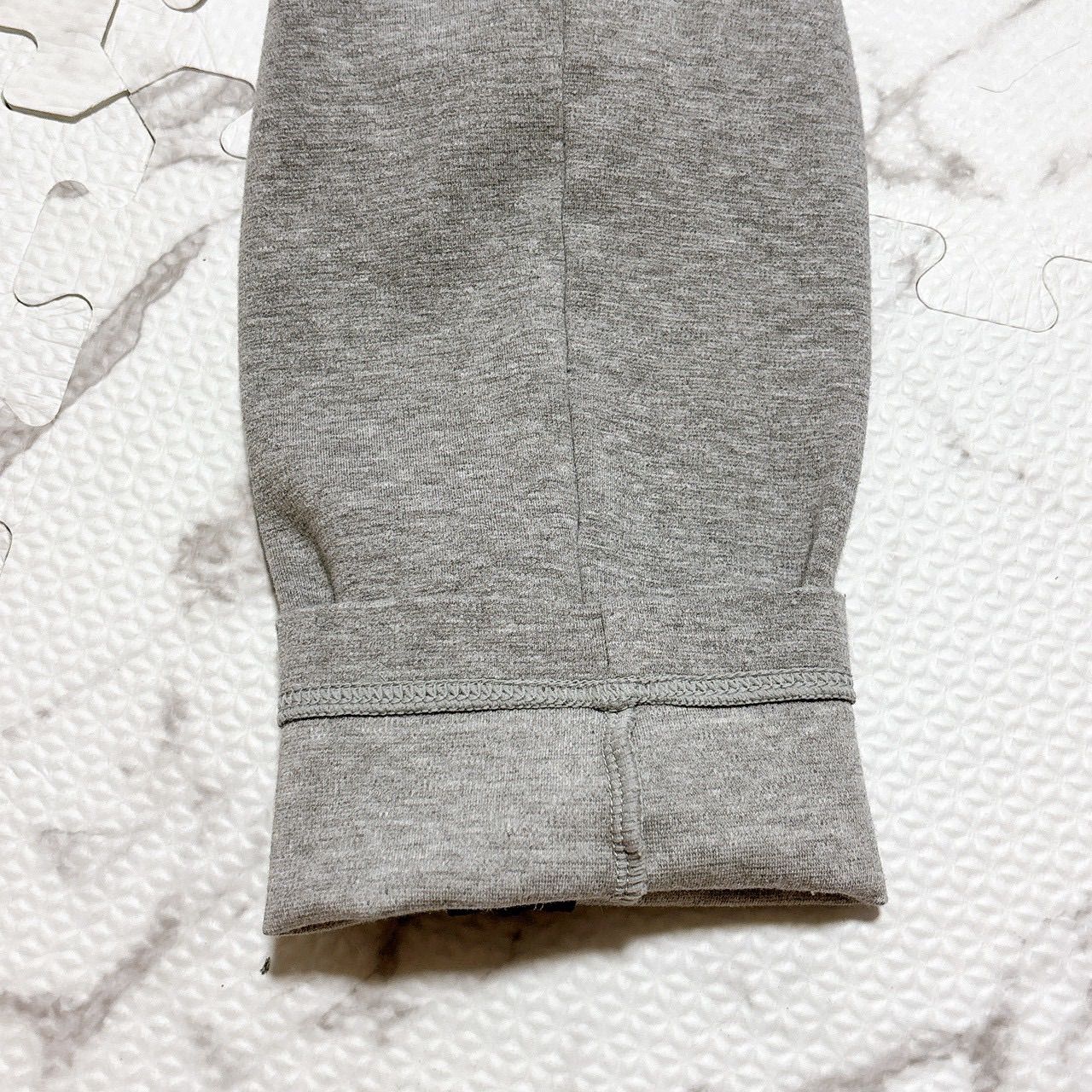 CRONOS KRONOS クロノス スウェットパンツ Lサイズ グレー 裾ジップ 