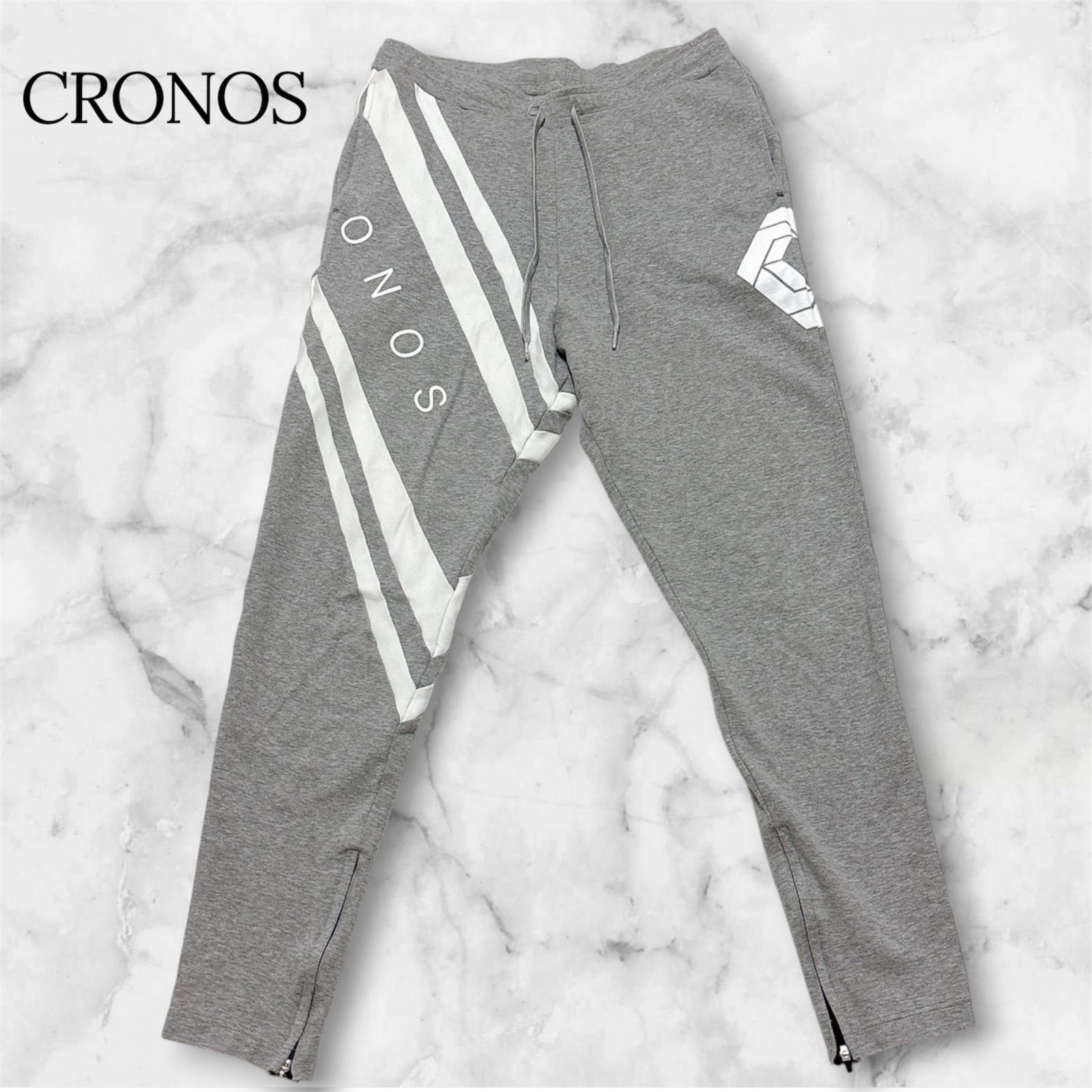 クロノス cronos ラインパンツ サイズL CRONOS BOTHSIDE SWITCHING