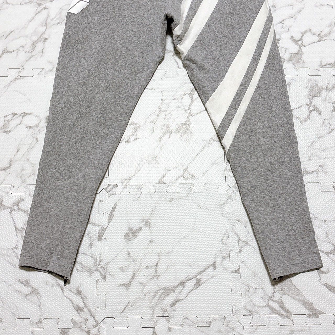 CRONOS KRONOS クロノス スウェットパンツ Lサイズ グレー 裾ジップ 