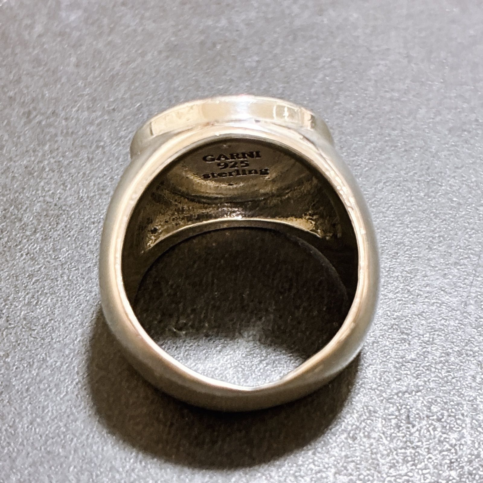 レア GARNI ガルニ リング 16号 指輪 シルバー925メンズ - メルカリ