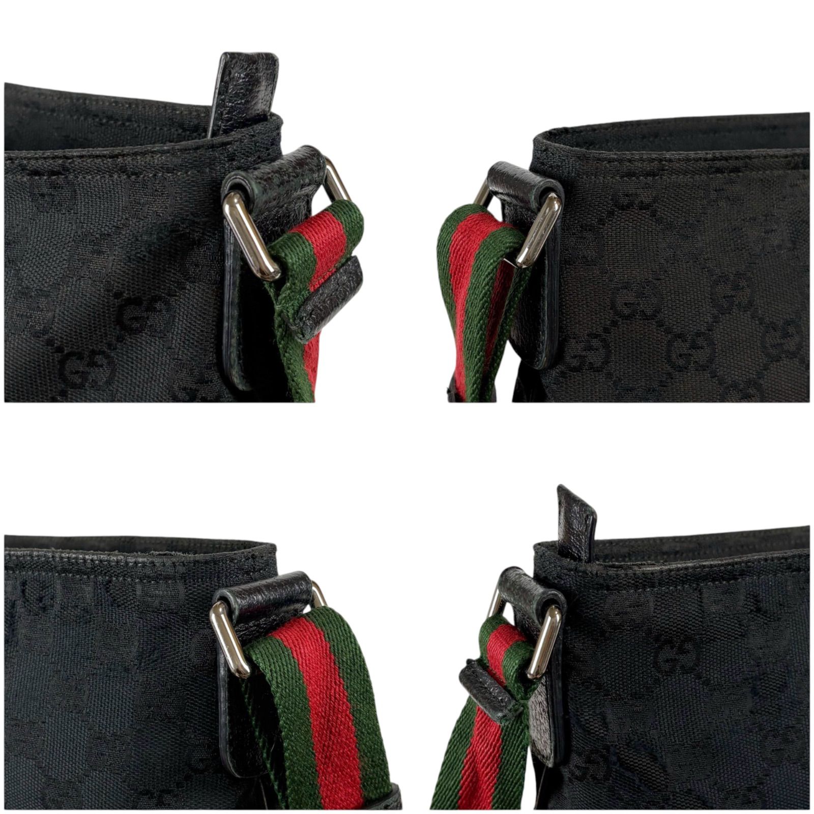 グッチ GUCCI シェリーライン GGキャンバス ショルダーバッグ クロス