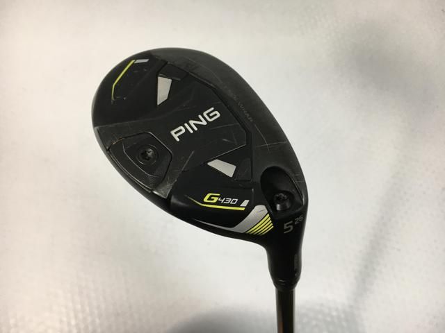 返品OK 【中古ゴルフクラブ】ピン G430 ハイブリッド ユーティリティ 
