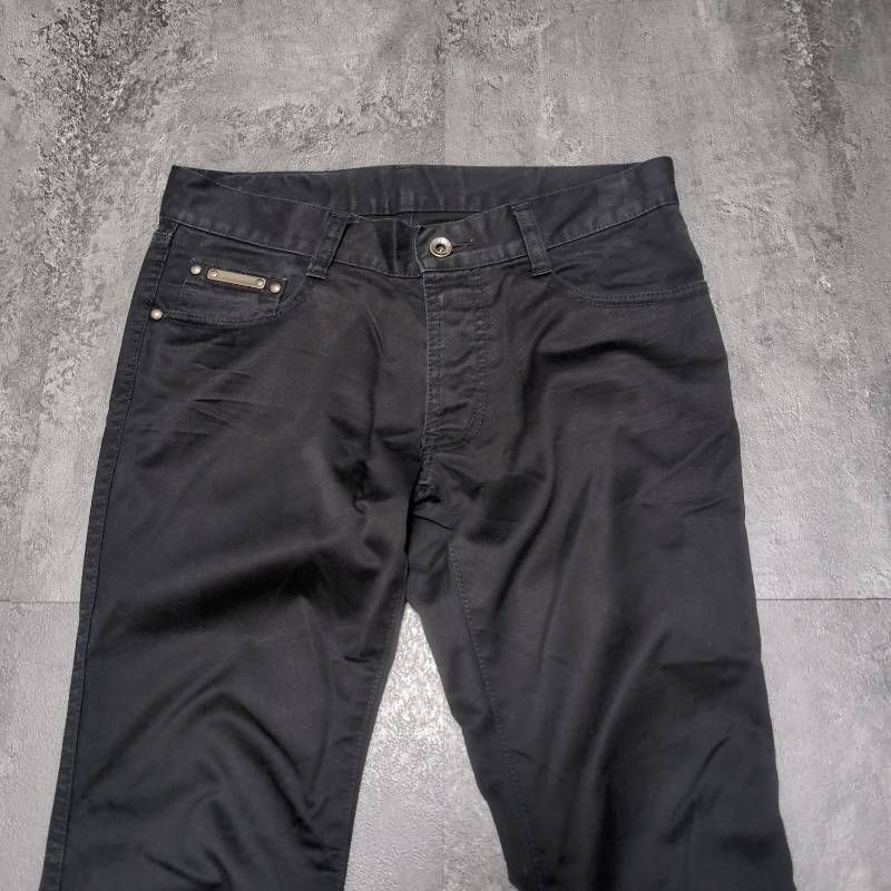 5351 Pour Les Hommes Python Leather Patch Bootcut Pants Men 2