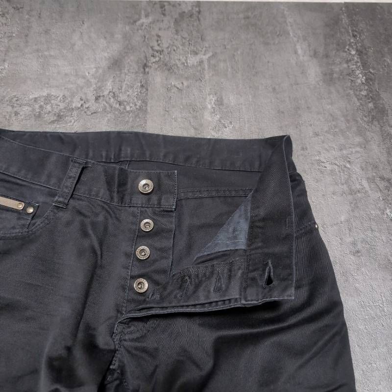 5351 Pour Les Hommes Python Leather Patch Bootcut Pants Men 2