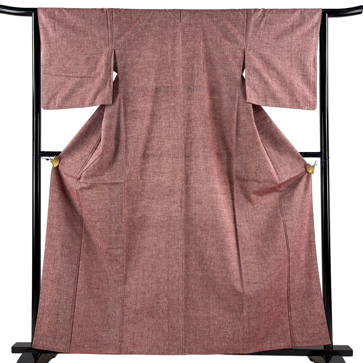 【美品】 紬 身丈160.5cm 裄丈63cm 正絹 逸品 【中古】 紬 身丈160.5cm 裄丈63cm S 袷 赤紫 正絹 優品 【中古】 - メルカリ