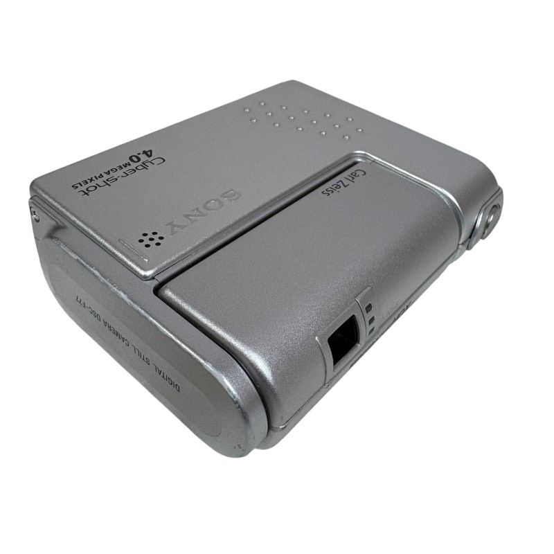 ジャンク】SONY ソニー DSC-F77 Cyber-shot シルバー 動作未確認 本体