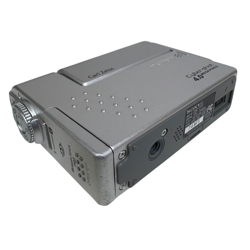 ジャンク】SONY ソニー DSC-F77 Cyber-shot シルバー 動作未確認 本体