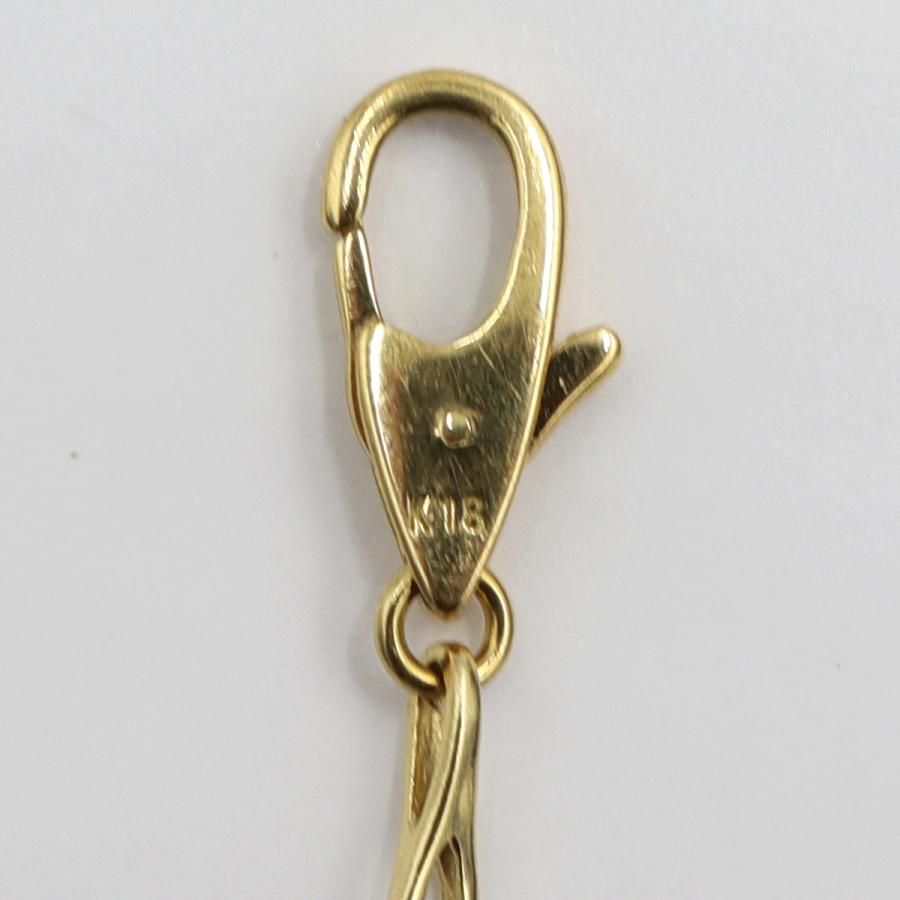 24-7 Jewelry ギリオン 健康アンクレット K18YG 長さ22.0cm 重量4.35g