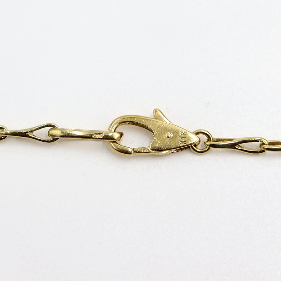 24-7 Jewelry ギリオン 健康アンクレット K18YG 長さ22.0cm 重量4.35g