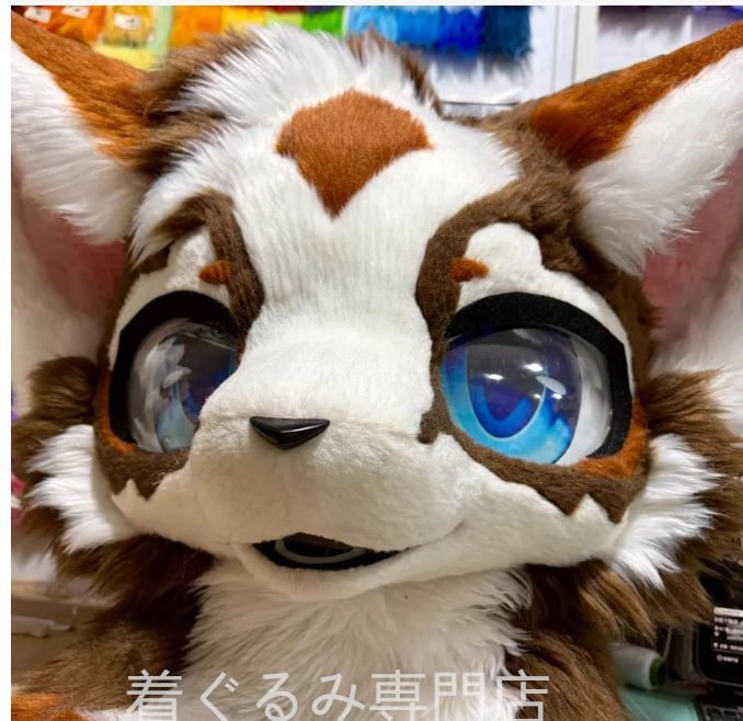 犬 猫 着ぐるみ ヘッド全頭 ヘッド ケモノ ファースーツ ぬいぐるみ
