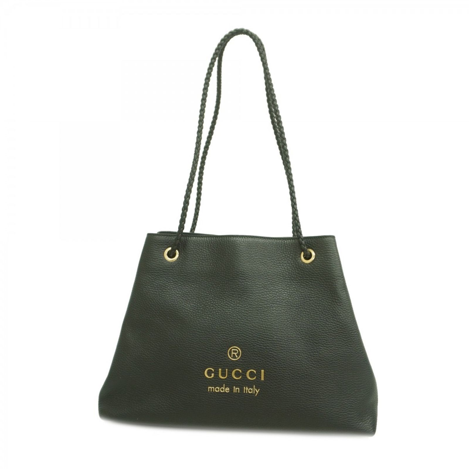 Gucci ブラックレザーショルダーバッグ グッチ(Gucci) グッチ ショルダーバッグ 419689 レザー ブラック