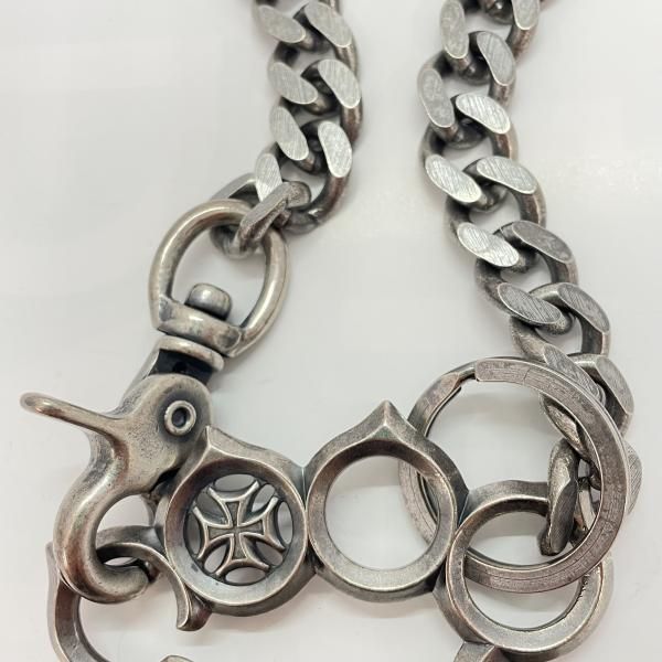 中古】DEAL DESIGN ウォレットチェーン メリケン型フックショッパー付