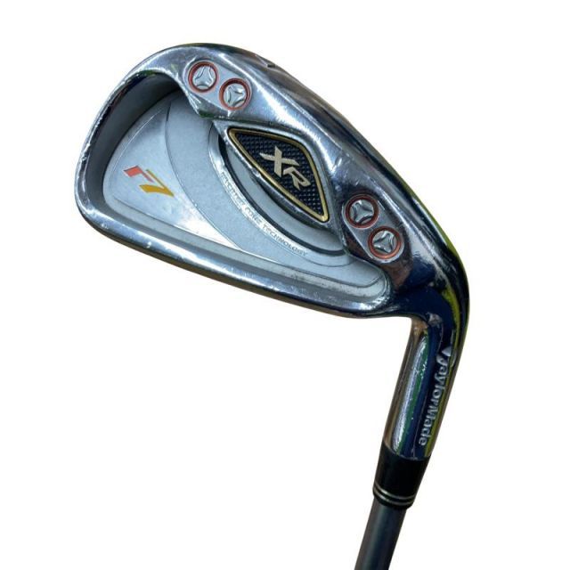 中古】 テーラーメイド r7 XR(2007) 9S アイアンセット IR RE-AX 50 XR