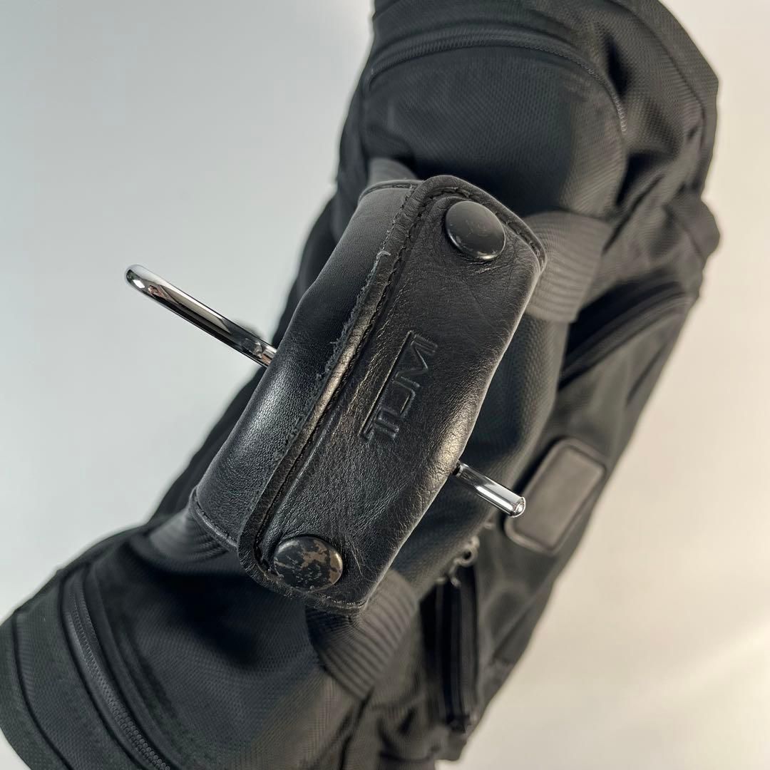 TUMIボストンバッグ 2WAYショルダー付 バリスティックナイロン 旅行 出張 USA製 TUMI ボストンバッグ バリスティックナイロン ブラック 旅行