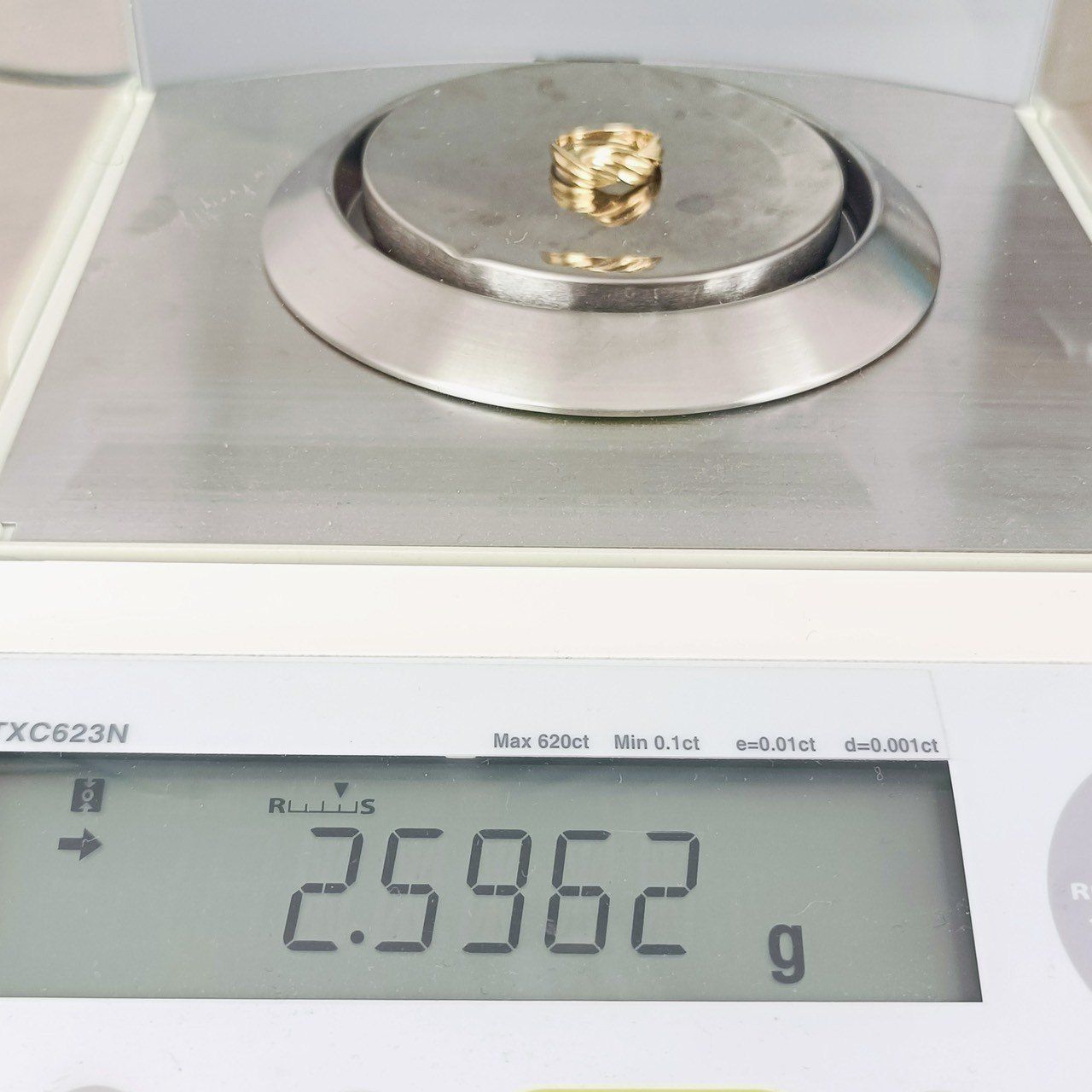 18金 K18 デザインリング 2.59g 11号 Z951 - メルカリ