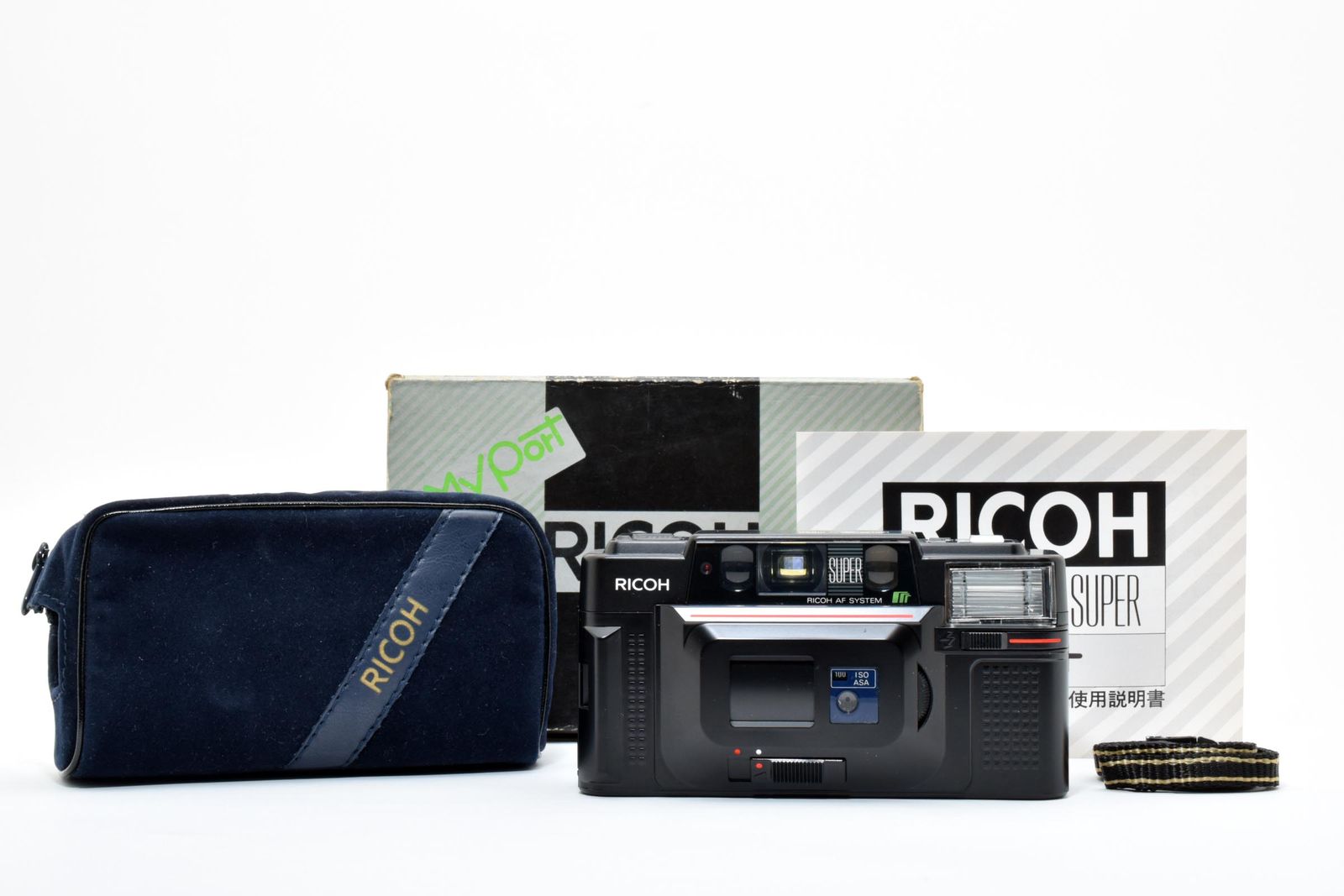 リコー RICOH FF-3D AF コンパクトフィルムカメラ 元箱 【動作確認済