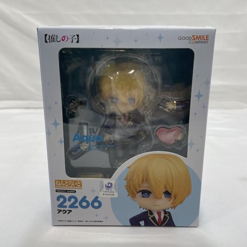 中古】未開封/特典付)GOOD SMILE COMPANY ねんどろいど 2266 アクア