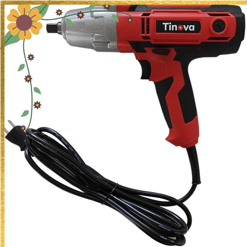 TINOVA 電動ACインパクトレンチ 100V家庭用電源 タイヤ交換 ガレージ常備品 TEW-450 1
