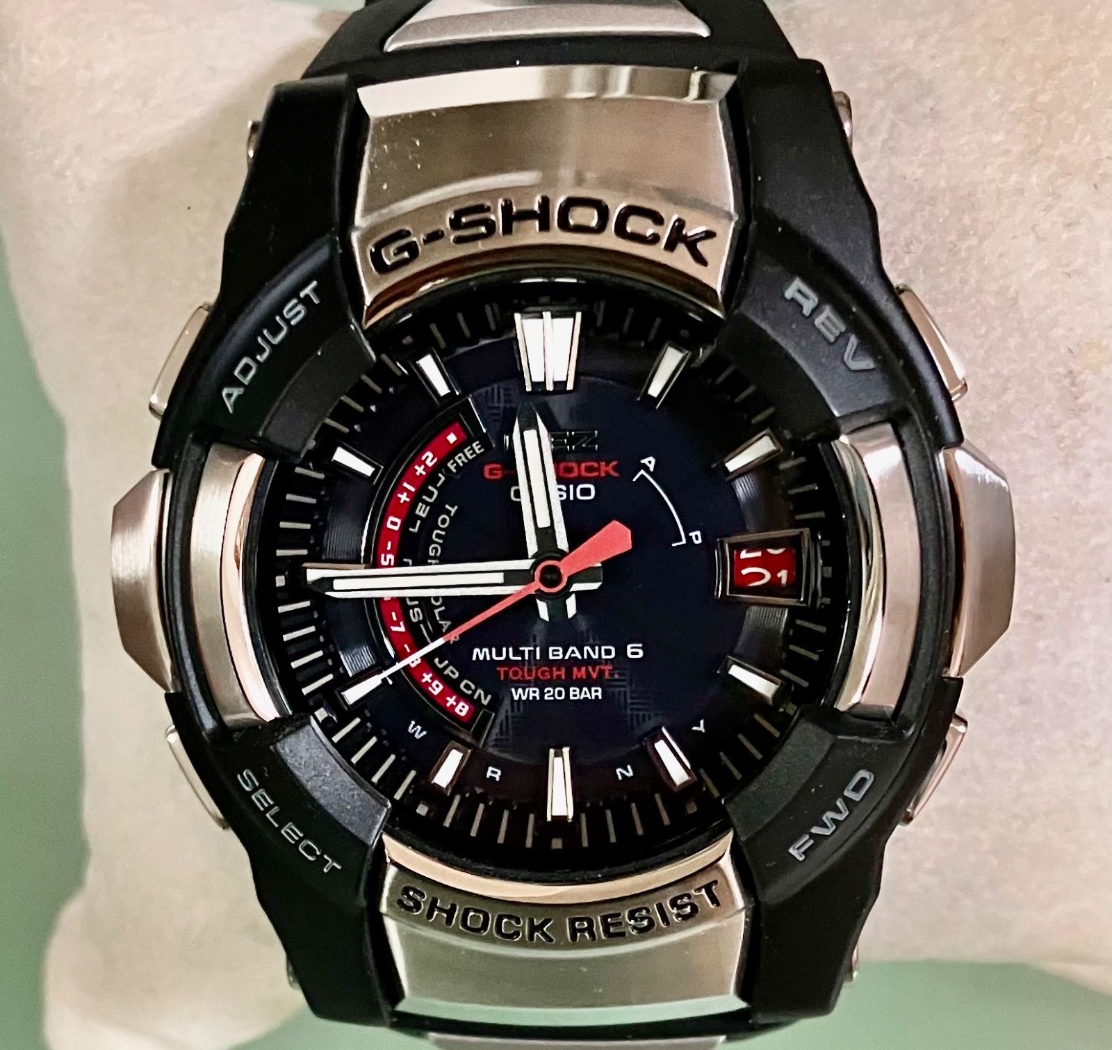 ☆稼働品☆CASIO G-SHOCK カシオ ジーショック☆GS-1200☆電波ソーラー 