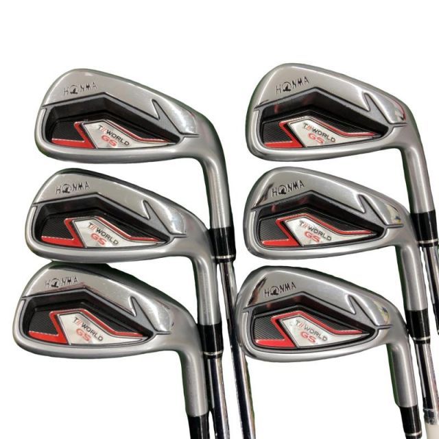 中古 本間ゴルフ TOUR WORLD GS 7S アイアンセット IR 純正特注