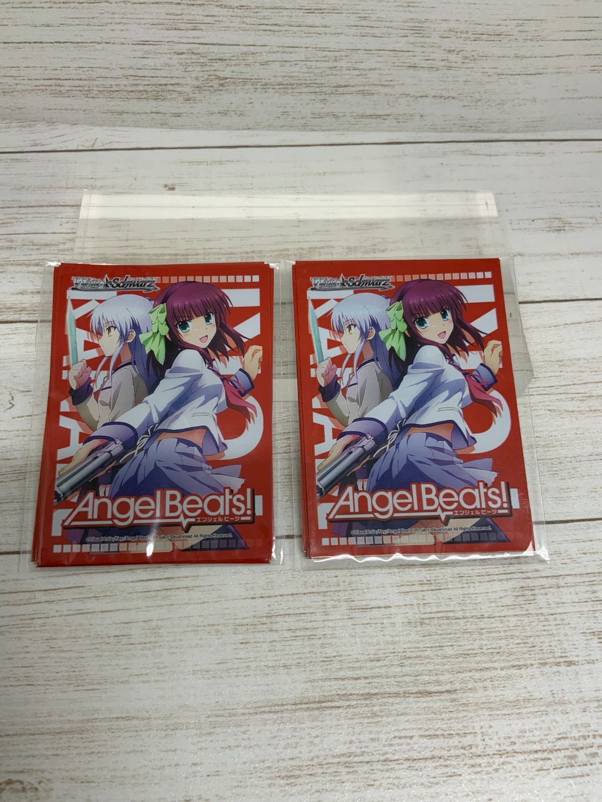 Angel Beats エンジェルビーツ ヴァイスシュヴァルツ スリーブ10枚