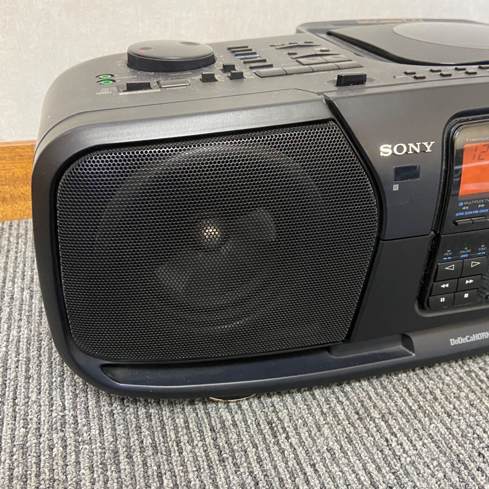 SONY CFD-900 ドデカホーン CD ラジカセ - メルカリ