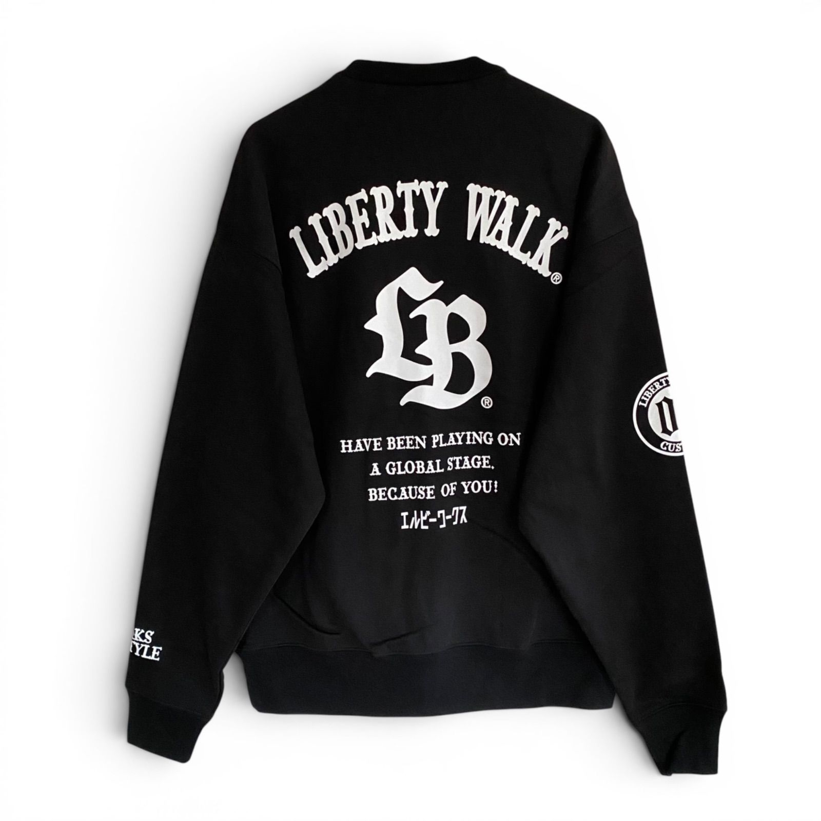 Liberty Walk スウェット　新品未使用　Lサイズ 新品未使用 LIBERTY WALK リバティウォーク LB Thorn Logo Sweatshirts