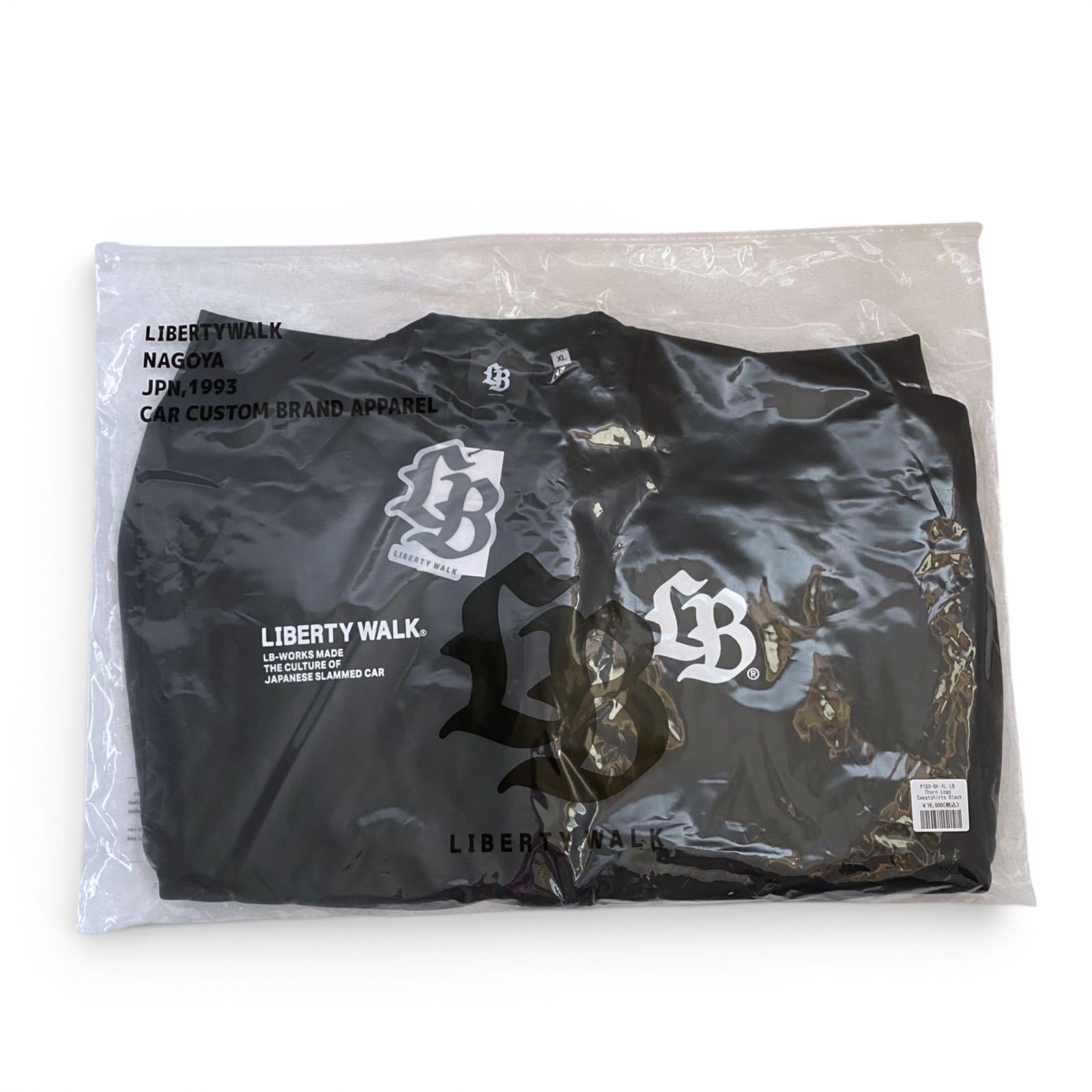 新品未使用 LIBERTY WALK リバティウォーク LB Thorn Logo Sweatshirts