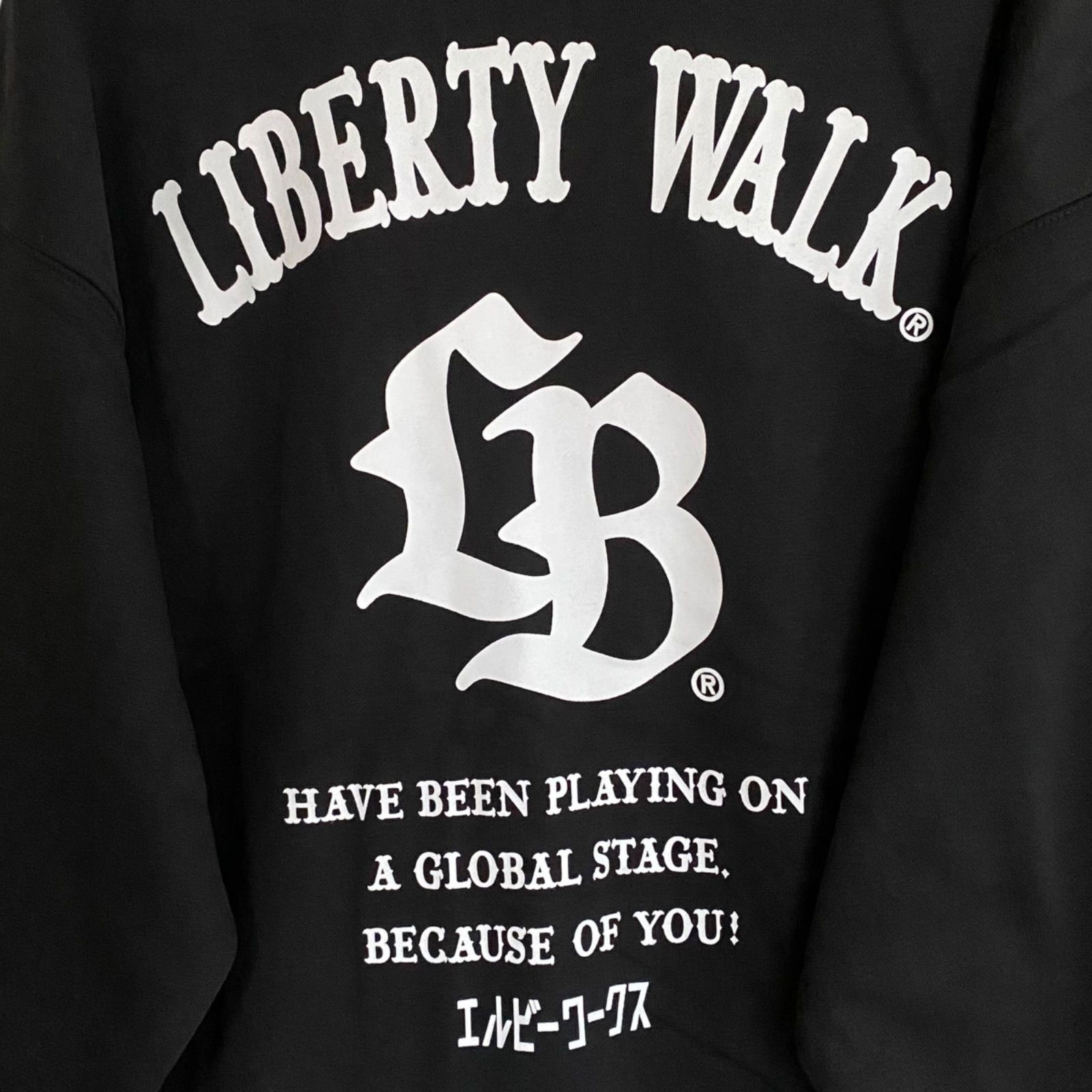 新品未使用 LIBERTY WALK リバティウォーク LB Thorn Logo Sweatshirts