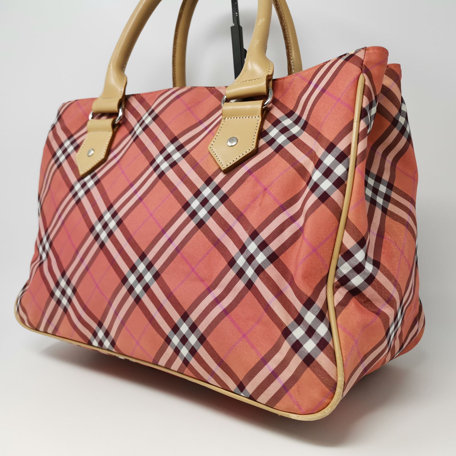 BURBERRY ブルーレーベル ハンドバッグ ノバチェック 中古品 管理番号ARCAMKO1284